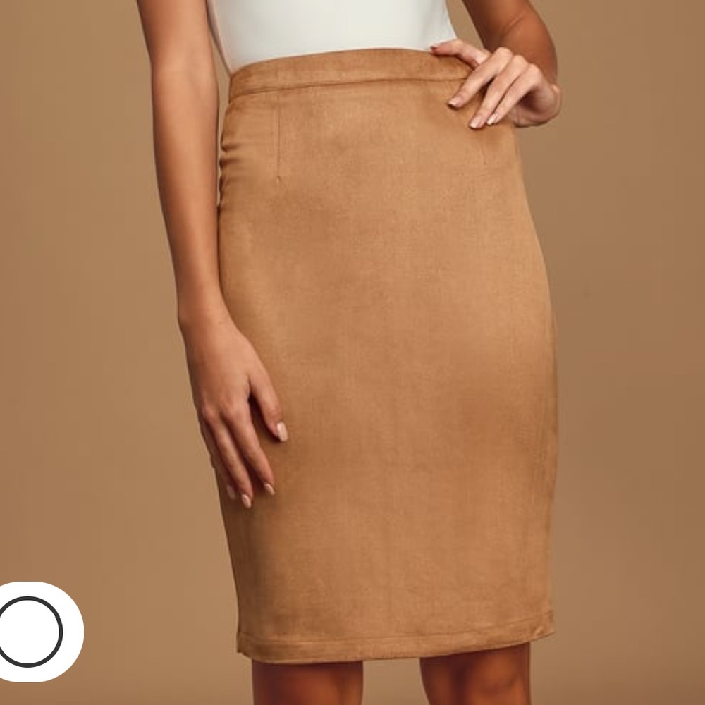 Lulu's Suade Skirt